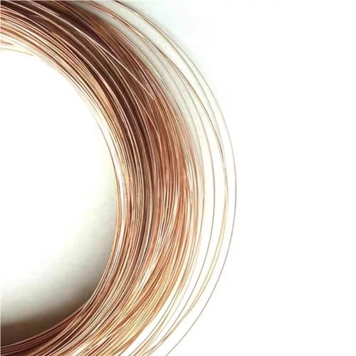 Berylliumkupfer-Federdraht C17200 0,3 mm 0,4 mm 0,5 mm 0,6 mm 0,7 mm 0,8 mm 1 mm 1,2 mm 1,5 mm 2 mm(0.8mm 3meter) von UGLYAF