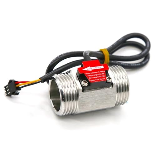 UGLYAF 1/2" 3/4" 1'' 1-1/4'' 1-1/2'' 2 Zoll Edelstahl Hall Flow Sensor Wasser Flow Sensor Durchflussmesser Steuerung Flüssigkeit Sensor Schalter (Size : 1-1/2") von UGLYAF