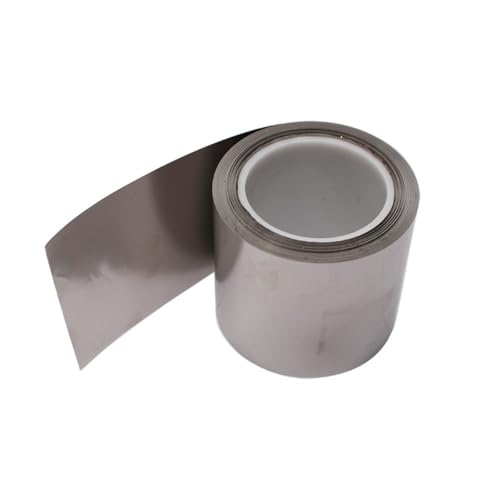 UGLYAF Edelstahlblech Folie Metallplatte 0,01 mm 0,02 mm 0,03 mm 0,04 mm 0,05 mm 0,08 mm 0,1 mm 0,2 mm 0,3 mm 0,5 mm(0.2X100X100mm 1pc) von UGLYAF