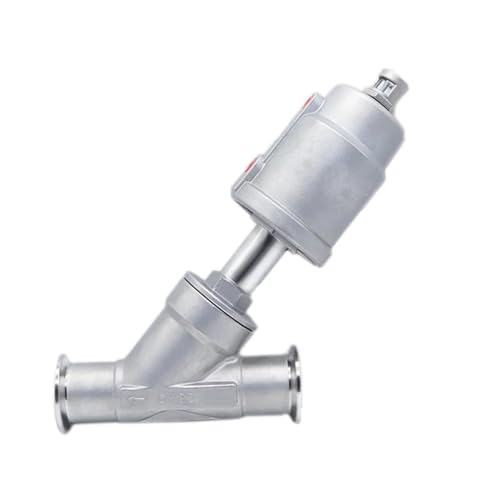 DN32 304 Edelstahl Pneumatisches Schnellinstallations-Schrägsitzventil 16bar Schrägsitzventil PTFE-Dichtung(Double Acting) von UGPARLGX