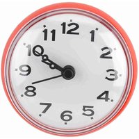 Ugreat - Badezimmeruhr, runde Wanduhr, Mini-Duschuhr, Badezimmer, Küche, Wohnzimmer, Schlafzimmer, wasserdichte Saugnapfuhr (Batterien nicht im von UGREAT