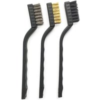 Drahtbürsten 3 Stück Drahtbürste (Nylon, Messing, Edelstahl) von UGREAT