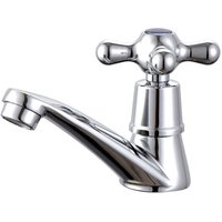 Einzelner Kaltwasserhahn, verchromter einzelner Kaltwasserhahn, Waschbecken, Wasserhahn, für Badezimmer, Toilette, Waschbecken, Küche Einzelner Kaltwasserhahn, verchromter einzelner Kaltwasserhahn, Waschbecken, Wasserhahn, für Badezimmer, Toilette, Waschbecken, Küche von UGREAT