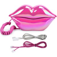 Modisches Lippentelefon, galvanisiert, rote Beflockung, Retro-sexy, Heimtelefon-Dekoration, Geschenk Modisches Lippentelefon, galvanisiert, rote Beflockung, Retro-sexy, Heimtelefon-Dekoration, Geschenk von UGREAT