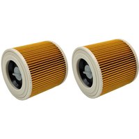 Patronenfilter - Passend für Kärcher Staubsauger - Abluftfilter der Serien WD1, WD2, WD3 und a - Abluftfilterpatrone - Patronenfilter -2 Stück Patronenfilter - Passend für Kärcher Staubsauger - Abluftfilter der Serien WD1, WD2, WD3 und a - Abluftfilterpatrone - Patronenfilter -2 Stück von UGREAT