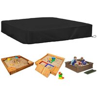 Sandkastenabdeckung quadratisch, wasserdicht, mit Kordelzug, für Sandkasten 190T, 150 x 150 x 20 cm Sandkastenabdeckung quadratisch, wasserdicht, mit Kordelzug, für Sandkasten 190T, 150 x 150 x 20 cm von UGREAT
