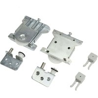 Schiebetürrollen, Schiebetürteile für Kleiderschranktüren, Räder, Rollen, Schrankschienenführungen, Schiebeschrankrollen, Tragkraft 20 kg von UGREAT