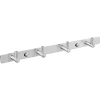 Schlüsselhalter, Wandmontage, Haubenhalter, gebürstetes Nickel, 26,9 cm, mit 4 Schlüsselhaken für Eingangsbereich, Tür, Badezimmer, Küche, Flur, Flur Schlüsselhalter, Wandmontage, Haubenhalter, gebürstetes Nickel, 26,9 cm, mit 4 Schlüsselhaken für Eingangsbereich, Tür, Badezimmer, Küche, Flur, Flur von UGREAT