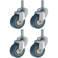 Ugreat - Set mit 4 360°-Möbelrollen, 75 mm, M10, robuste Lenkrolle Set mit 4 360°-Möbelrollen von UGREAT