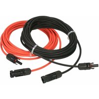 Solarpanel-Verlängerungskabel mit MC4-Stecker, Paar Rot + Schwarz, 14 AWG, 4 Meter – RW von UGREAT