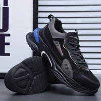 Sommer-Sicherheitsschuhe Neu Herren S3 Steel Toe Cap Leichte Arbeitsschuhe Atmungsaktive Punk Proof Industrial Sneakers-38 von UGREAT