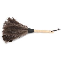 Staubwedel, weiche Staubwedel aus Straußenfedern zum Reinigen, leichter Handstaubwedel mit Holzgriff, hängende Staubwerkzeuge für Büro, Zuhause und von UGREAT