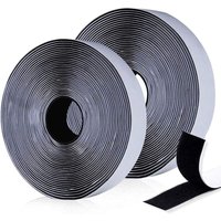 Kratzaufkleber, selbstklebende Haken- und Schlaufenstreifen, 10 m x 20 mm Klebebänder Streifen selbstklebendes Kratzhakenschlaufenband für die von UGREAT