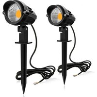 LED-Strahler für den Außenbereich, 7 w, 220 v, COB-Chip, LED-Einbauleuchte für den Garten, Erdspießlampe für den Außenbereich, warmweißes Licht 3000 LED-Strahler für den Außenbereich, 7 w, 220 v, COB-Chip, LED-Einbauleuchte für den Garten, Erdspießlampe für den Außenbereich, warmweißes Licht 3000 von UGREAT