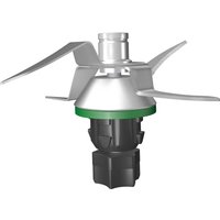 Messer kompatibel mit Vorwerk Thermomix TM5 und TM6, Ersatzmesser mit 4 Klingen, ultrascharfes Mixmesser aus Edelstahl, Ersatzmesser von UGREAT