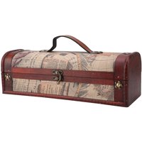 Ugreat - Vintage Holz Rotwein Champagner Einzelflasche Verpackung Aufbewahrungsbox Hochzeit Geburtstagsgeschenk von UGREAT