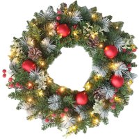 stücke Weihnachten Reben Kreis Girlande Weihnachten Wand Dekor Hause Dekoration Kamin Dekor Girlande Weihnachten Landschaftsbau Zubehör Kranz Pe Hause von UGREAT