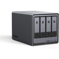 0 UGREEN NASync DXP4800 4 Einschübe NAS-Server Leergehäuse (25372) von UGREEN