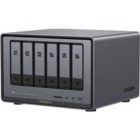 0 UGREEN NASync DXP6800 Pro 6 Einschübe NAS-Server Leergehäuse (25899) von UGREEN