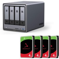 0 Ugreen NASync DXP4800 + SEAGATE Festplatte 16 TB (4 x 4 TB) von UGREEN