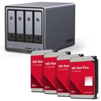 0 Ugreen NASync DXP4800 + Western Digital Festplatte 32 TB (4 x 8 TB) von UGREEN