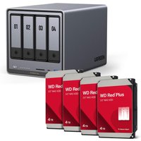 0 Ugreen NASync DXP4800 Plus + Western Digital Festplatte 16 TB (4 x 4 TB) von UGREEN