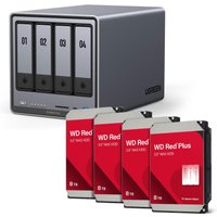 0 Ugreen NASync DXP4800 Plus + Western Digital Festplatte 32 TB (4 x 8 TB) von UGREEN