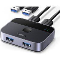 2in1 Adapter 2x USB-A 3.0 (Eingang) / 2x USB-A (Ausgang) - grau von UGREEN