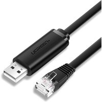 Konsolenkabel, USB-RJ45-Adapter, Twisted-Pair-Ethernet-Kabel, 1,5 m, schwarz Konsolenkabel, USB-RJ45-Adapter, Twisted-Pair-Ethernet-Kabel, 1,5 m, schwarz von UGREEN