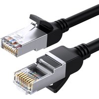 RJ45 Ethernet Cat 6 U/UTP Netzwerk Patchkabel Kabel Rund 1m - Schwarz von UGREEN