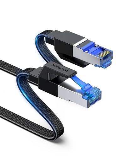 UGREEN CAT 8 LAN Kabel 40000Mbit/s Netzwerkkabel Ethernet Kabel (1M) von UGREEN