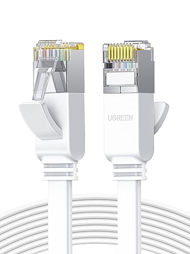 UGREEN LAN Kabel Netzwerkkabel Ethernet Kabel Flach und Dünn (15M) von UGREEN