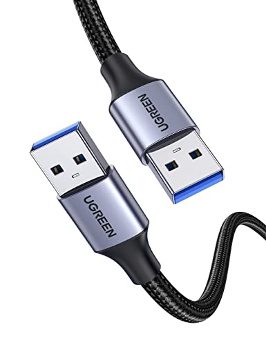 UGREEN USB 3.0 Kabel 5 Gbps Super Speed,Nylon USB Kabel auf USB kompatibel mit Drucker, Laptop, Festplatten, Kamera usw. (3M) von UGREEN