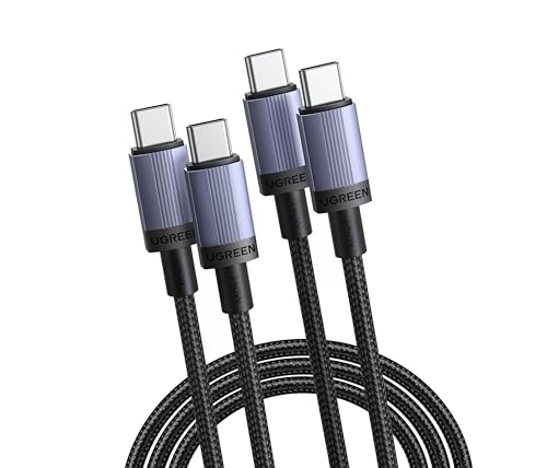 UGREEN USB C Kabel 240W Ladekabel USB-C 2 Stück PD 3.1 Schnellladekabel PPS USB C auf USB C Kabel für iPhone 16/15 Serie, MacBook Pro/Air, iPad Pro, Galaxy S25, Pixel 9, Dell XPS, Steam Deck usw(3M) UGREEN USB C Kabel 240W Ladekabel USB-C 2 Stück PD 3.1 Schnellladekabel PPS USB C auf USB C Kabel für iPhone 16/15 Serie, MacBook Pro/Air, iPad Pro, Galaxy S25, Pixel 9, Dell XPS, Steam Deck usw(3M) von UGREEN