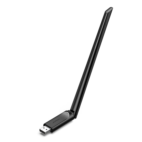 UGREEN WLAN Stick AX900 WiFi 6 Primär WLAN Adapter PC mit Antenne Dual Band 2,4G/5GHz, High Gain Internet Stick mit eingebauter Treiber, WPA2-PSK Verschlüsselung, Kompatibel mit Windows 11/10 UGREEN WLAN Stick AX900 WiFi 6 Primär WLAN Adapter PC mit Antenne Dual Band 2,4G/5GHz, High Gain Internet Stick mit eingebauter Treiber, WPA2-PSK Verschlüsselung, Kompatibel mit Windows 11/10 von UGREEN