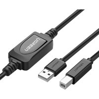 US122 usb-b-usb-a 2.0 Druckerkabel 15 m 480 Mbit/s – Schwarz - Ugreen US122 usb-b-usb-a 2.0 Druckerkabel 15 m 480 Mbit/s – Schwarz - Ugreen von UGREEN