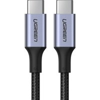 USB-C Power Delivery-Kabel 100 W Quick Charge FCP 5 A 3 m grau USB-C Power Delivery-Kabel 100 W Quick Charge FCP 5 A 3 m grau von UGREEN
