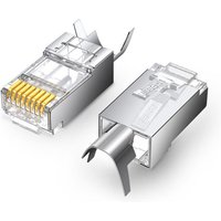 Ugreen - 10x Modularstecker RJ45 Stecker 8P8C Cat 6A Cat 7 Adapter Netzwerkkabel Ugreen - 10x Modularstecker RJ45 Stecker 8P8C Cat 6A Cat 7 Adapter Netzwerkkabel von UGREEN