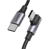 Ugreen - Abgewinkeltes usb-c pd QC-Kabel 100 w 5 a 1 m schwarz von UGREEN