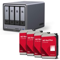 Ugreen NASync DXP4800 + Western Digital Festplatte 16 TB (4 x 4 TB) von UGREEN