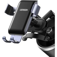 Schwerkraft-Autotelefonhalter – rundes Gitter, grau von UGREEN