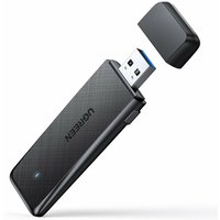 Externer drahtloser USB-Netzwerkadapter 2,4 GHz 400 Mbit / s / 5 GHz 900 Mbit / s schwarz - Ugreen Externer drahtloser USB-Netzwerkadapter 2,4 GHz 400 Mbit / s / 5 GHz 900 Mbit / s schwarz - Ugreen von UGREEN