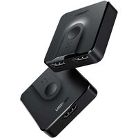 Ugreen hdmi switch 1x hdmi auf 2x hdmi 4k60hz - schwarz Ugreen hdmi switch 1x hdmi auf 2x hdmi 4k60hz - schwarz von UGREEN
