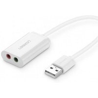 Ugreen usb a externer soundkarten musikadapter - wei von UGREEN