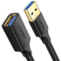 Ugreen usb a mannlich - usb a weiblich 30 adapter verlangerungskabel 5 gbits 05 m - schwarz von UGREEN