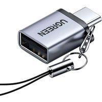 Ugreen usb c auf usb a 30 adapter mit riemen - grau Ugreen usb c auf usb a 30 adapter mit riemen - grau von UGREEN
