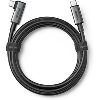 Abgewinkeltes USB-C-Kabel mit Unterstützung für Oculus Quest 2 VR-Brille, 60 W, 5 m, Schwarz von UGREEN