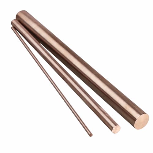 1 Stück 200 mm Wolfram-Kupfer-Legierungsstab – Elektrodenstab for wissenschaftliche Forschung und Experimente(Dia14mm) von UGUGU