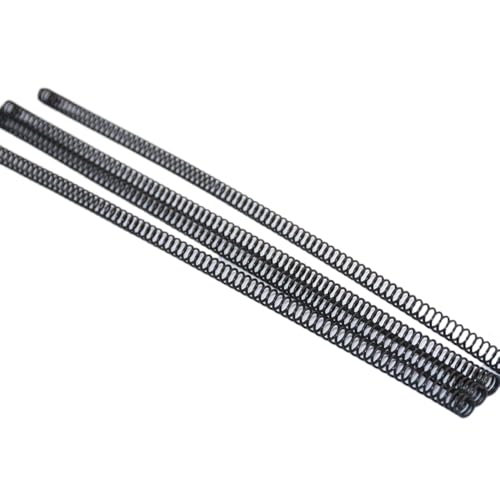 1 Stück Druckfeder – 305 mm lang, 0,3 mm – 2 mm Drahtdurchmesser, kleine Federn aus schwarzem Stahl for verschiedene Anwendungen(0.8 mmx5 mm) von UGUGU