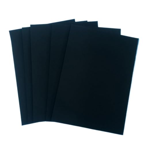 1 Stück schwarzer leitfähiger Schwamm mit selbstklebender Rückseite – EMI-Abschirmschaum for Elektronik, Dickenoptionen 0,3–30 mm(Thick 0.8mm) von UGUGU